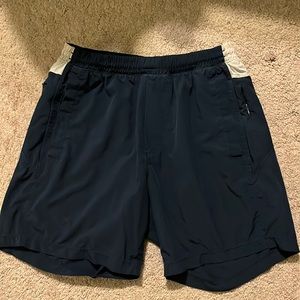 Men’s athletic shorts.